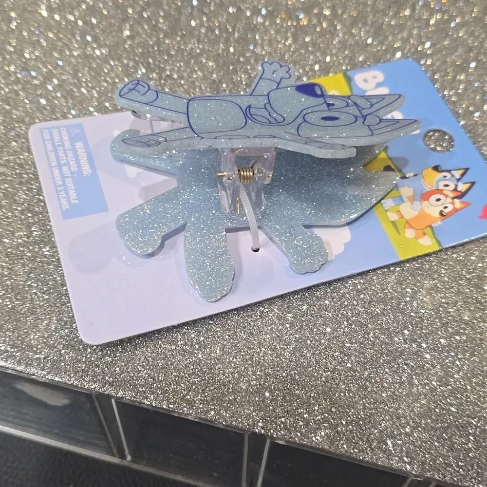 Bluey Licensd Bluey‎ Glitter Claw Clip